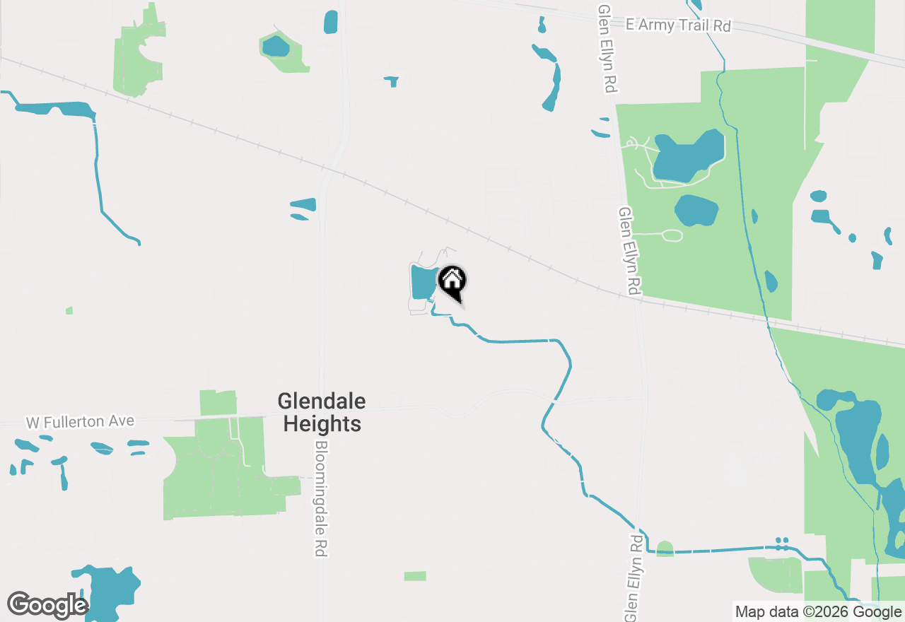 Map of 364 Polo Club Drive, Glendale Heights, IL 60139