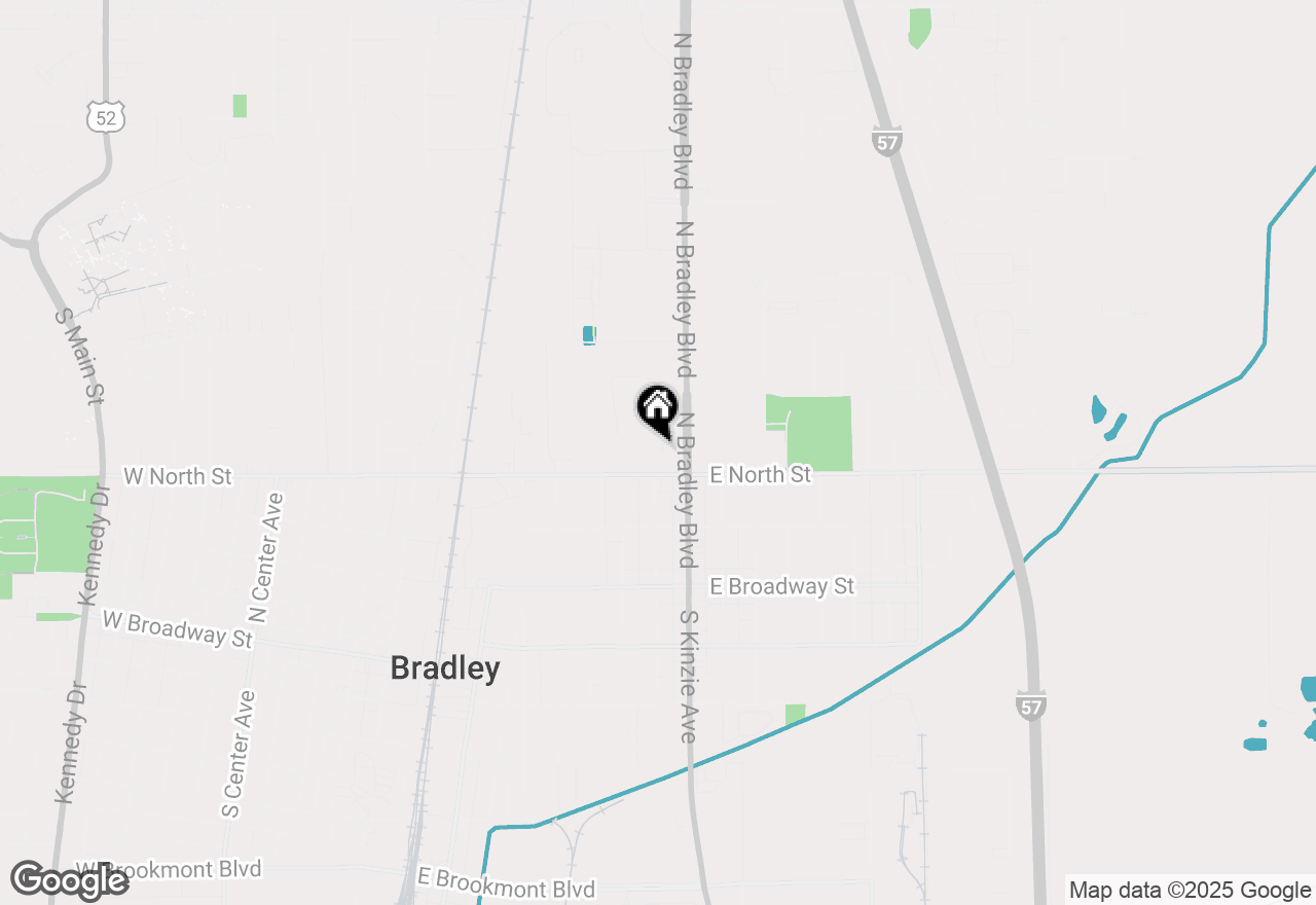 Map of 112 Village Square, Bradley, IL 60915