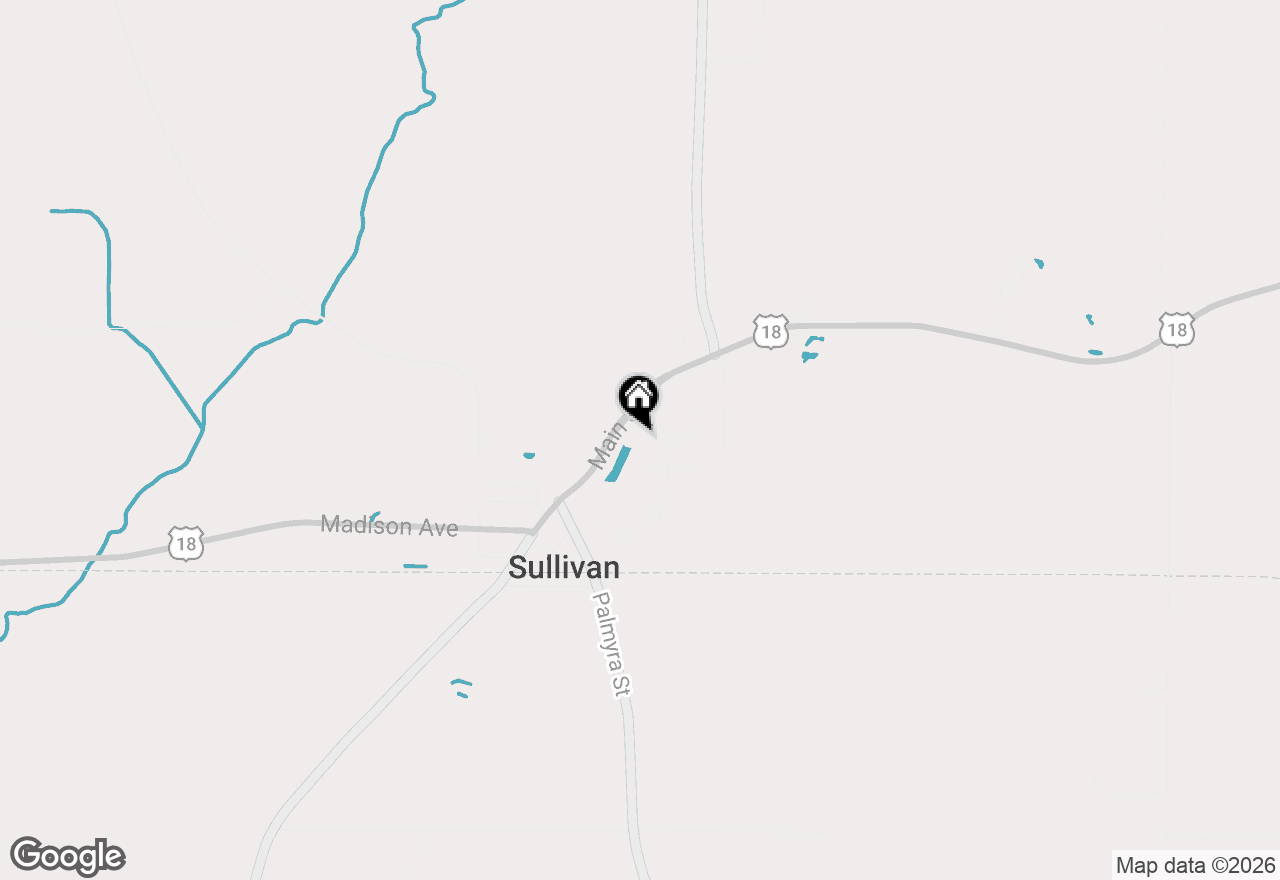 Map of 107 Mallard Ct, Sullivan, WI 53178