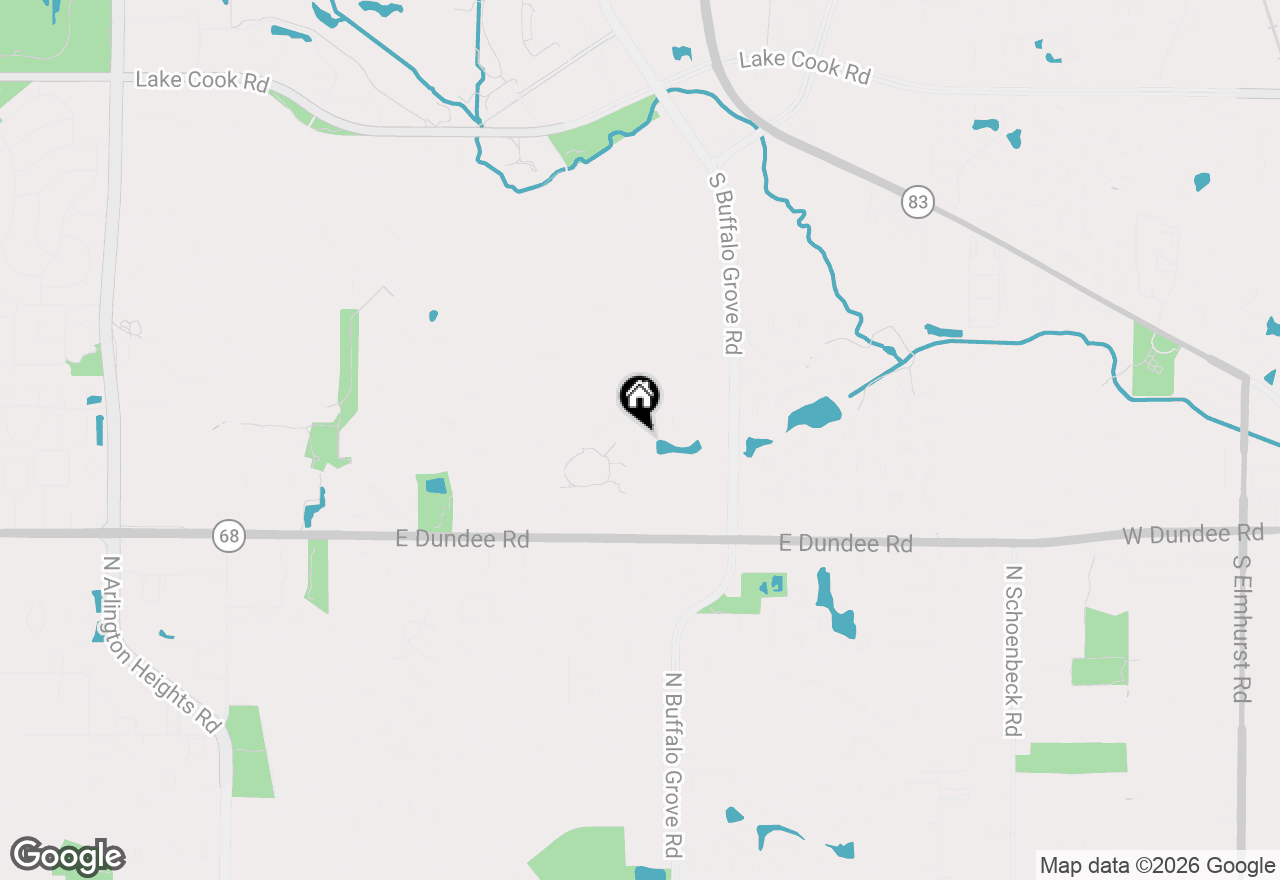 Map of 199 Old Oak Court W, Buffalo Grove, IL 60089