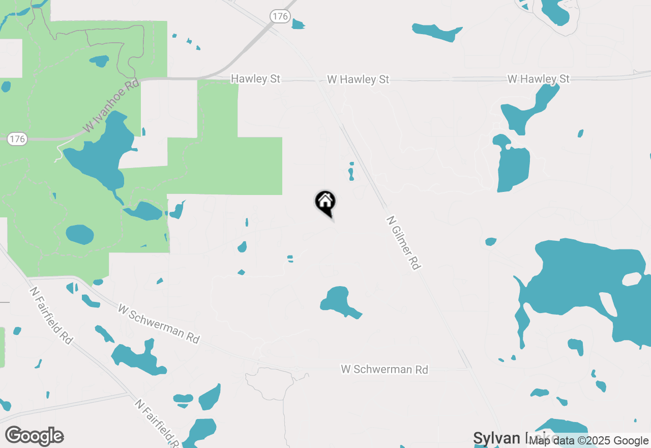 Map of 6 Twin Eagles Court, Hawthorn Woods, IL 60047