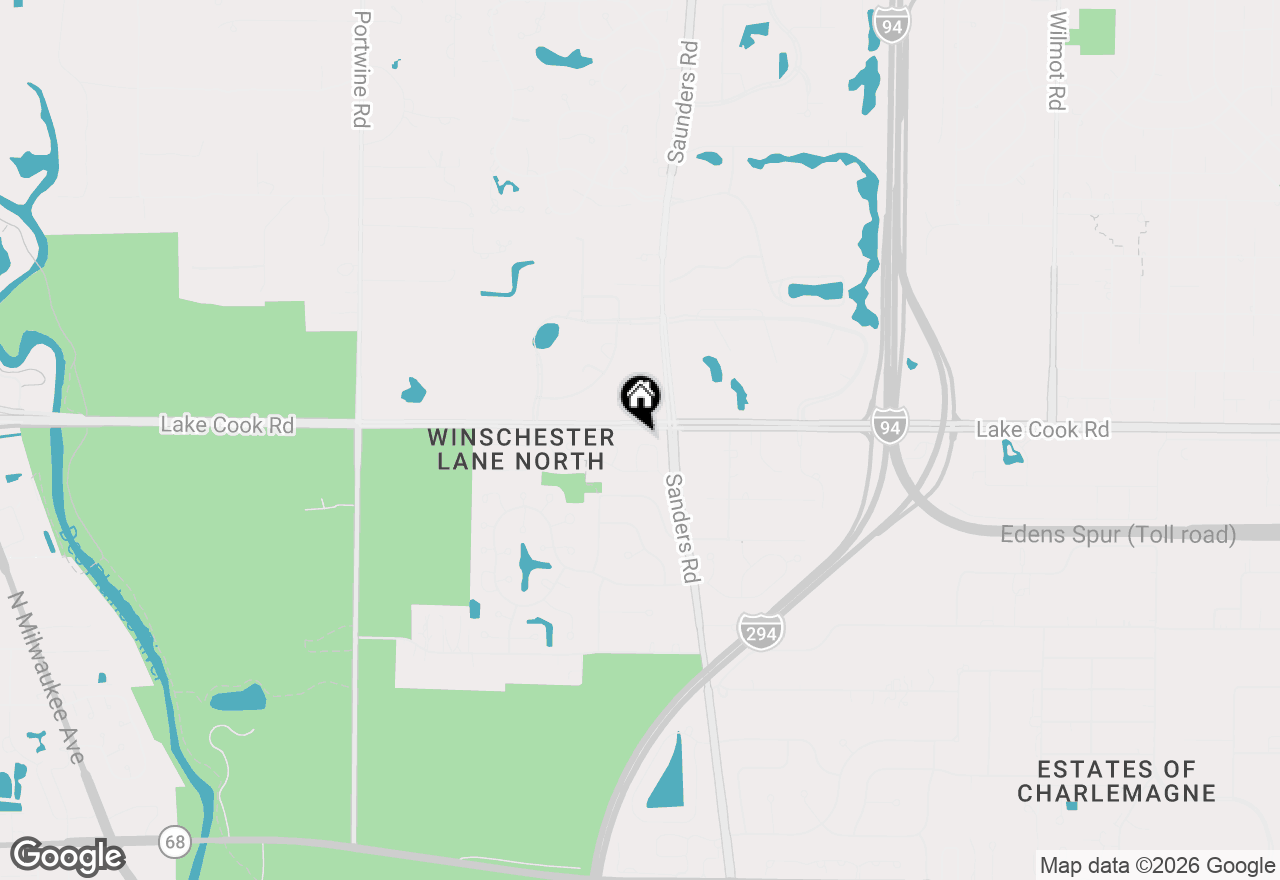 Map of 60 Wellesley Circle, Northbrook, IL 60062