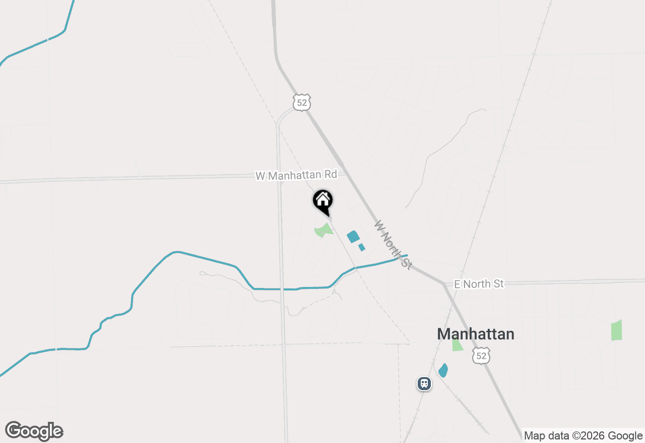 Map of 25273 Faraday Road, Manhattan, IL 60442