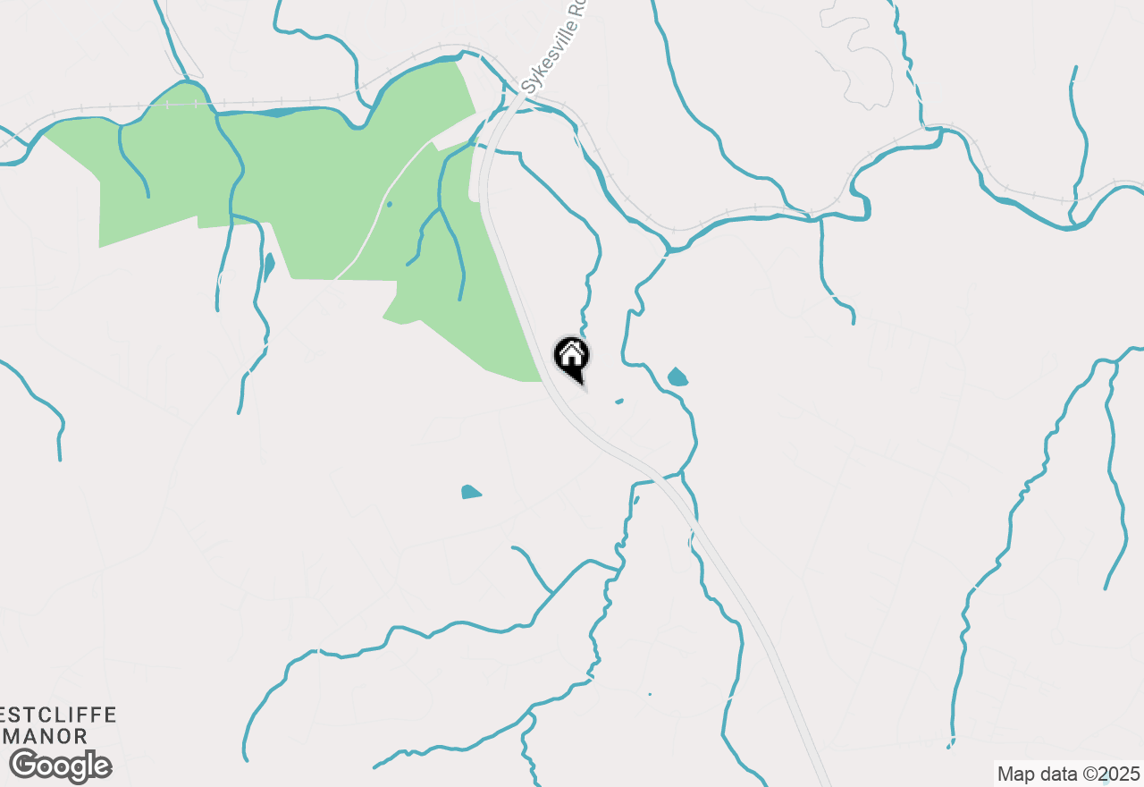 Map of 711 Sykesville Road, Sykesville, MD 21784