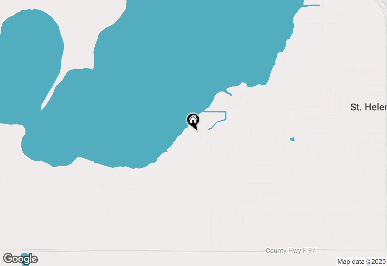 Map of 1908 First Street, St Helen, MI 48656