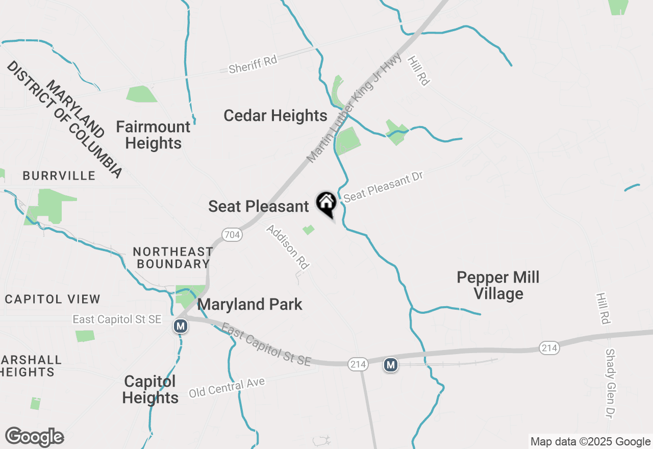 Map of 501 71st Street, Capitol Heights, MD 20743