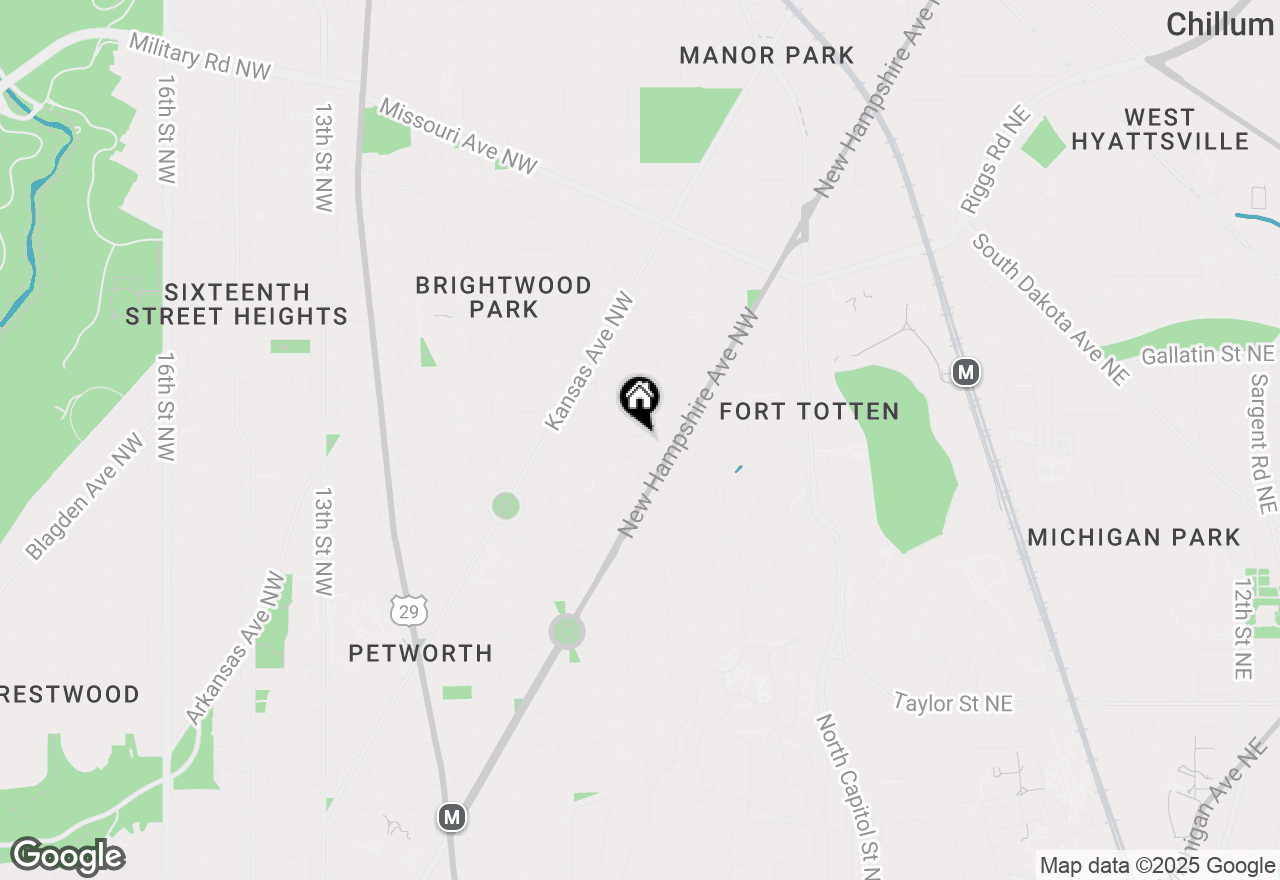 Map of 301 Delafield Place Nw #101, Washington, DC 20011