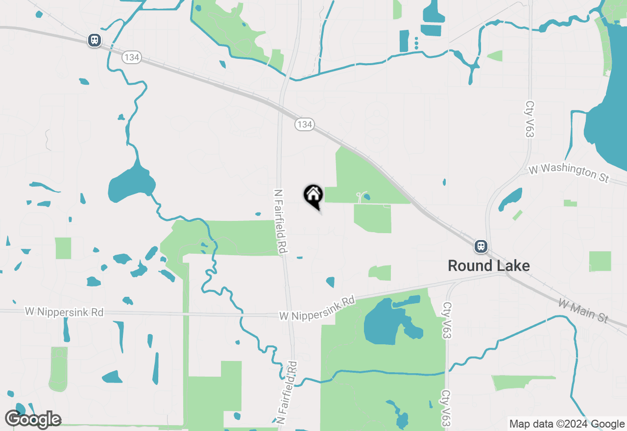Map of 929 Hart Road, Round Lake, IL 60073