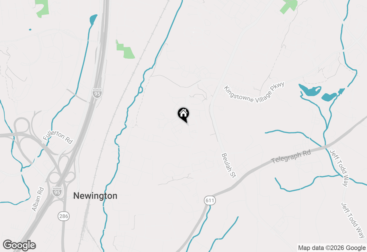 Map of 6601 Lavinus Lane, Alexandria, VA 22315