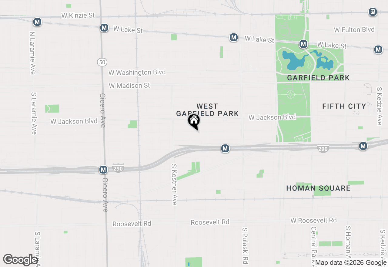 Map of 4250 W Van Buren Street #2, Chicago, IL 60624