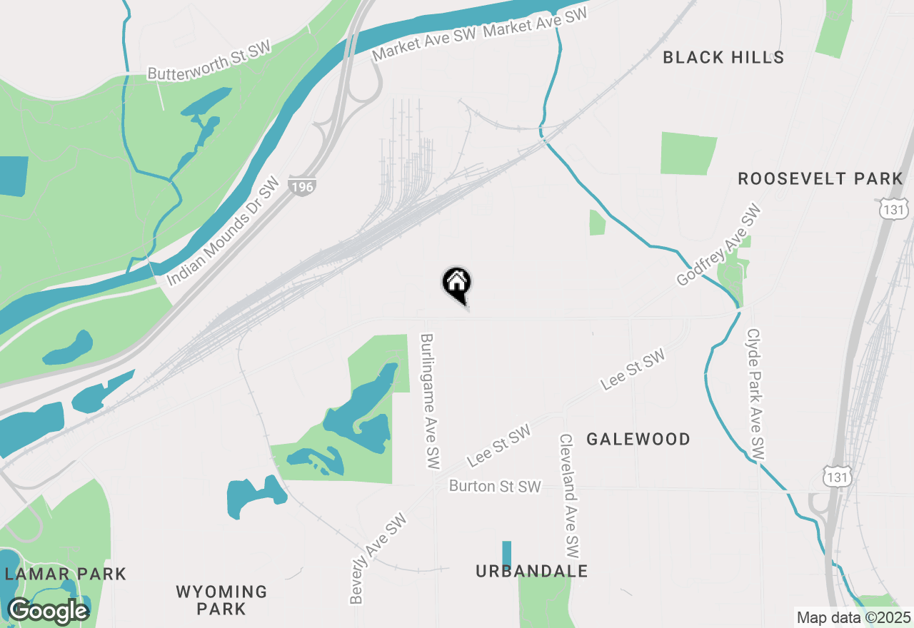 Map of 1527 Chicago Drive Sw, Wyoming, MI 49509