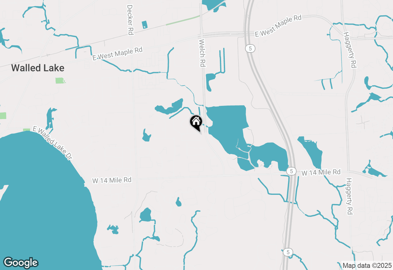 Map of 2050 Oakbrook Boulevard, Commerce Twp, MI 48390