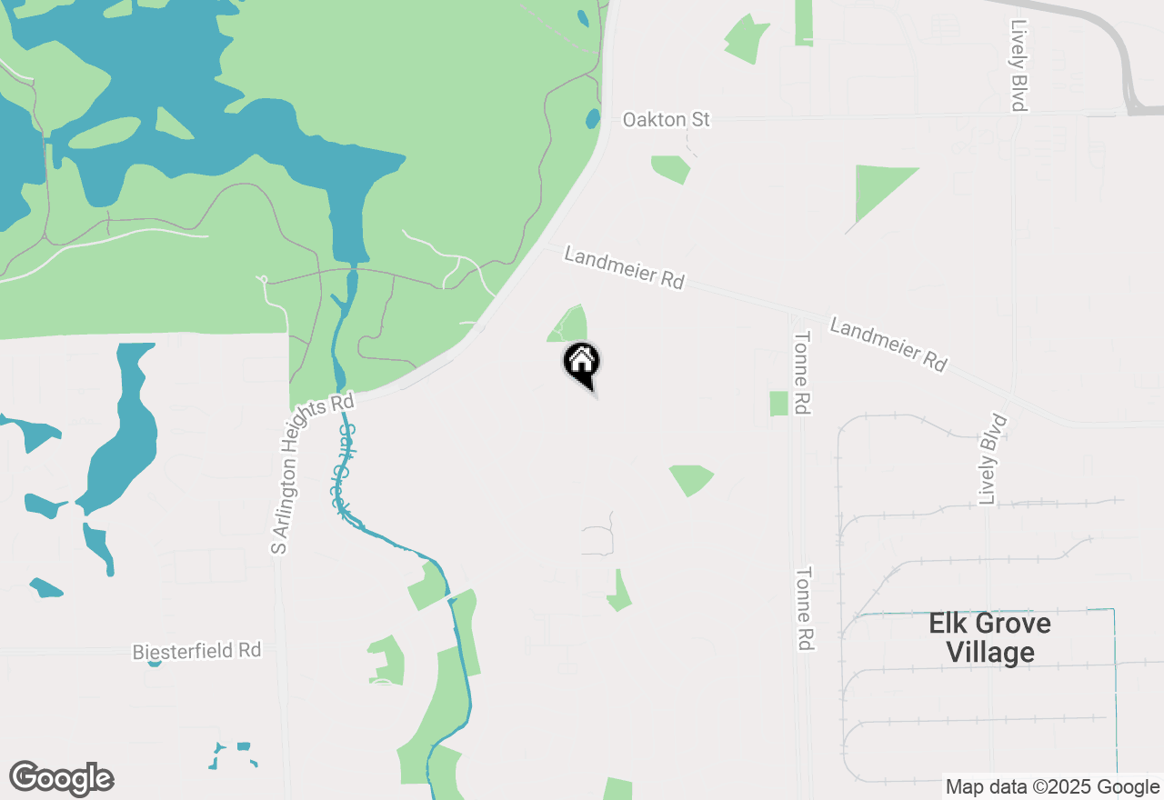 Map of 550 Ridge Avenue, Elk Grove Village, IL 60007