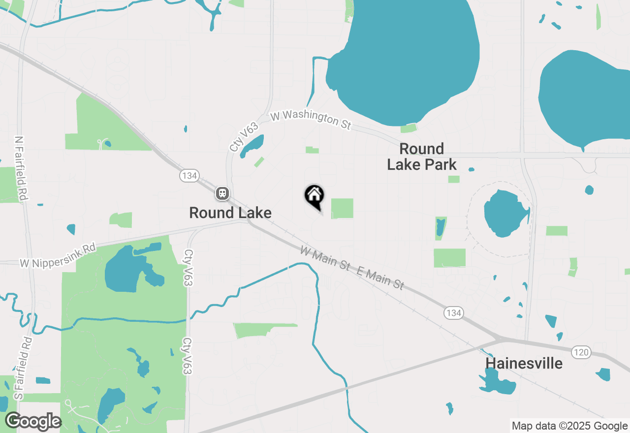 Map of 352 Linden Drive, Round Lake Park, IL 60073