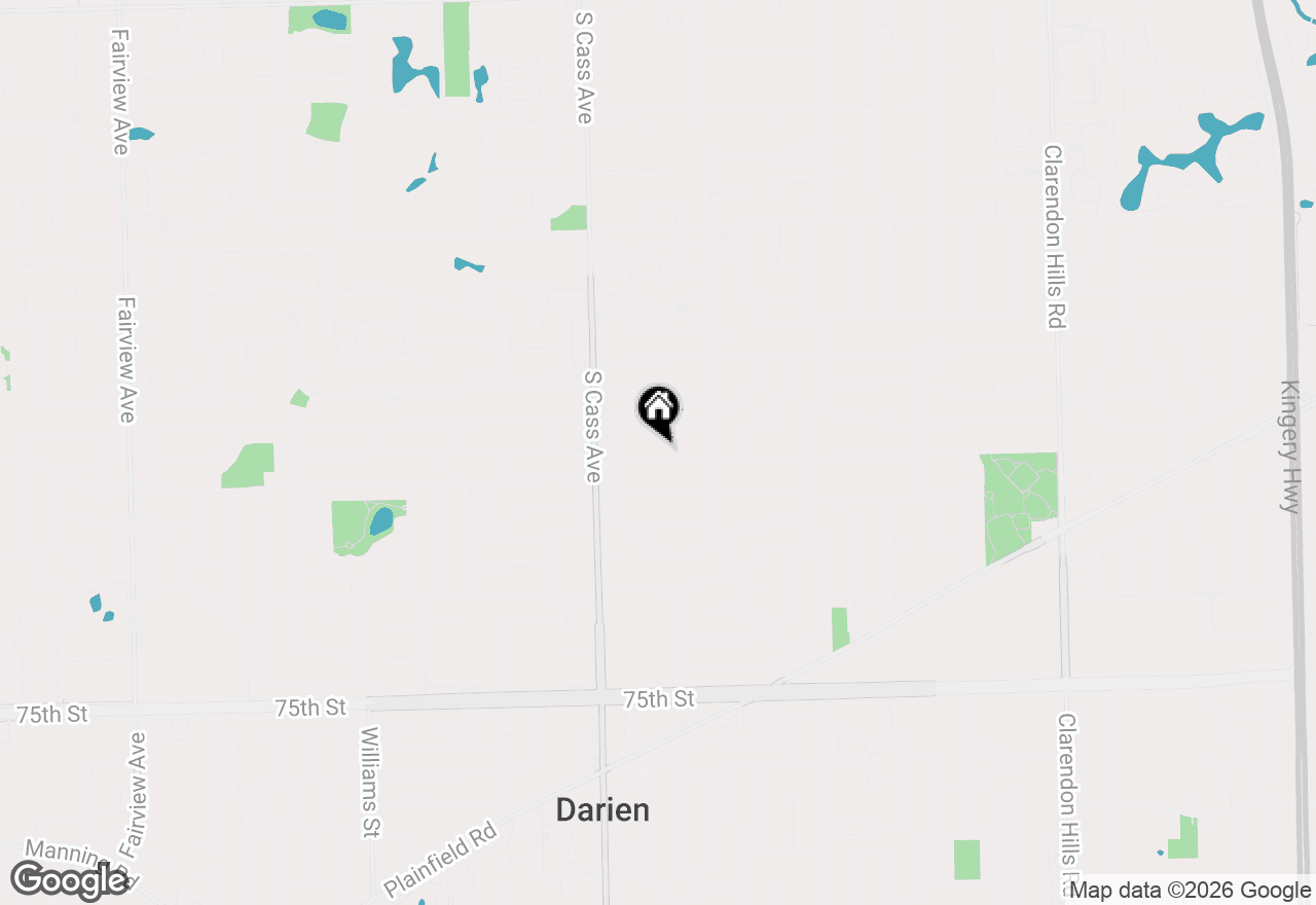 Map of 1030 71st Street, Darien, IL 60561