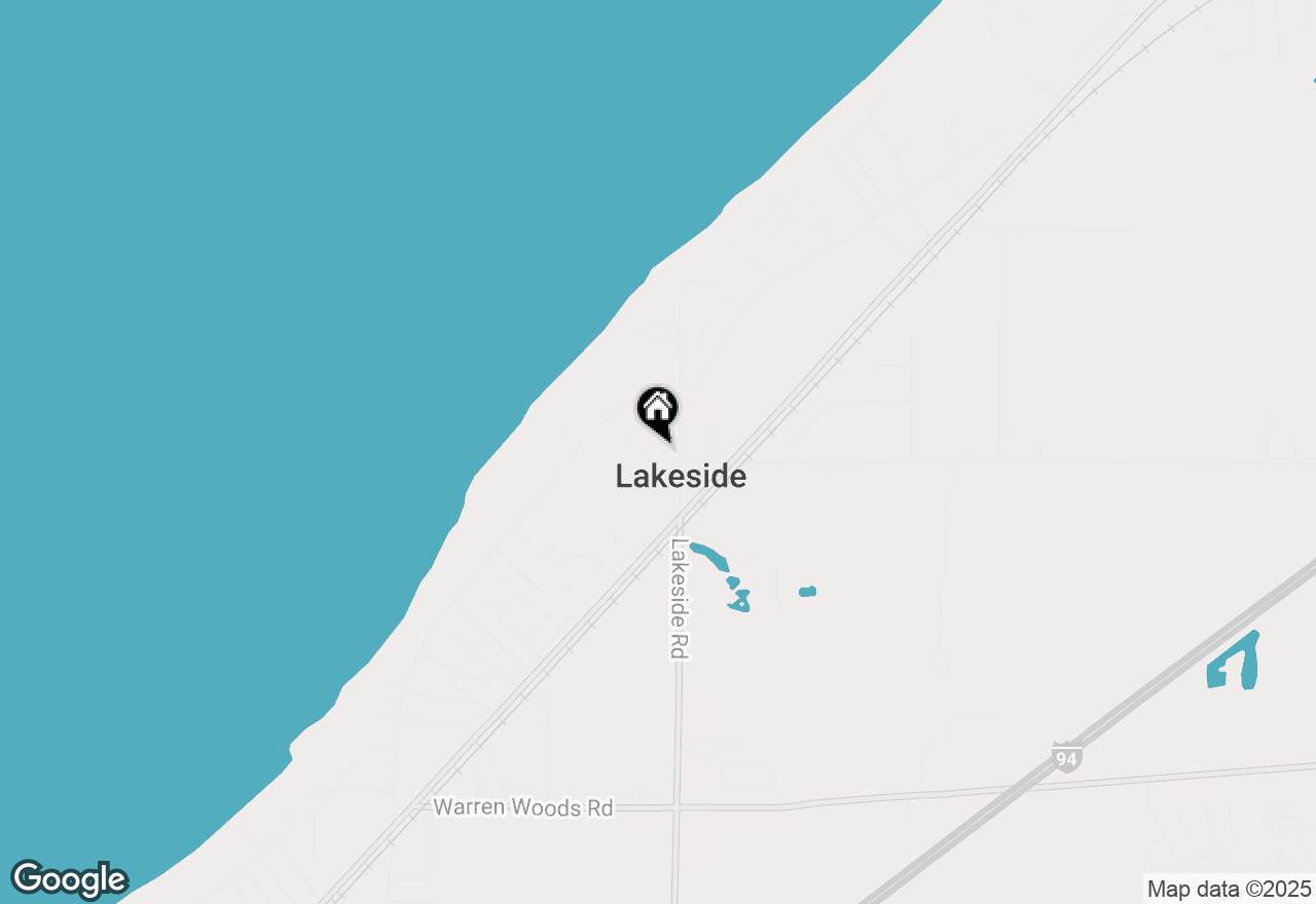 Map of 9125 Pier Street, Lakeside, MI 49116