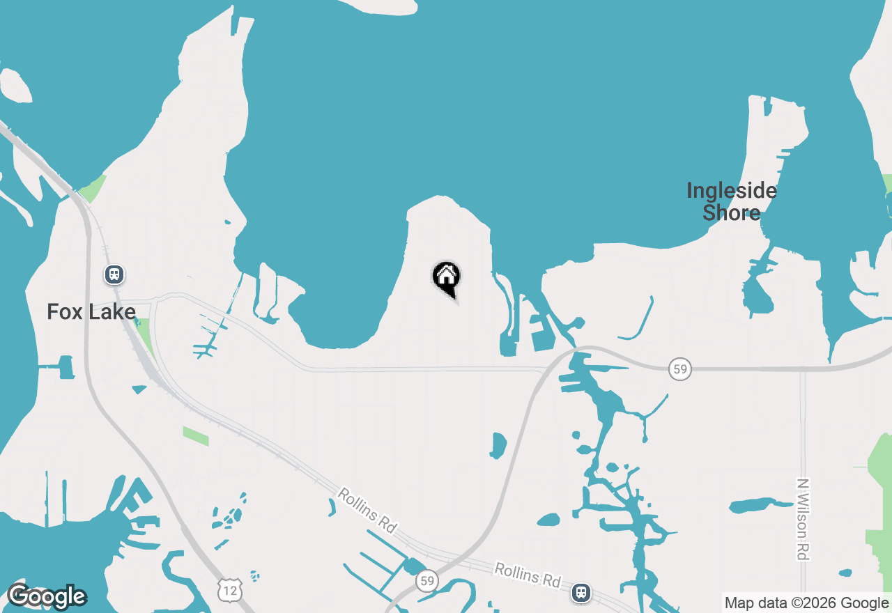 Map of 39 Lippincott Road, Fox Lake, IL 60020