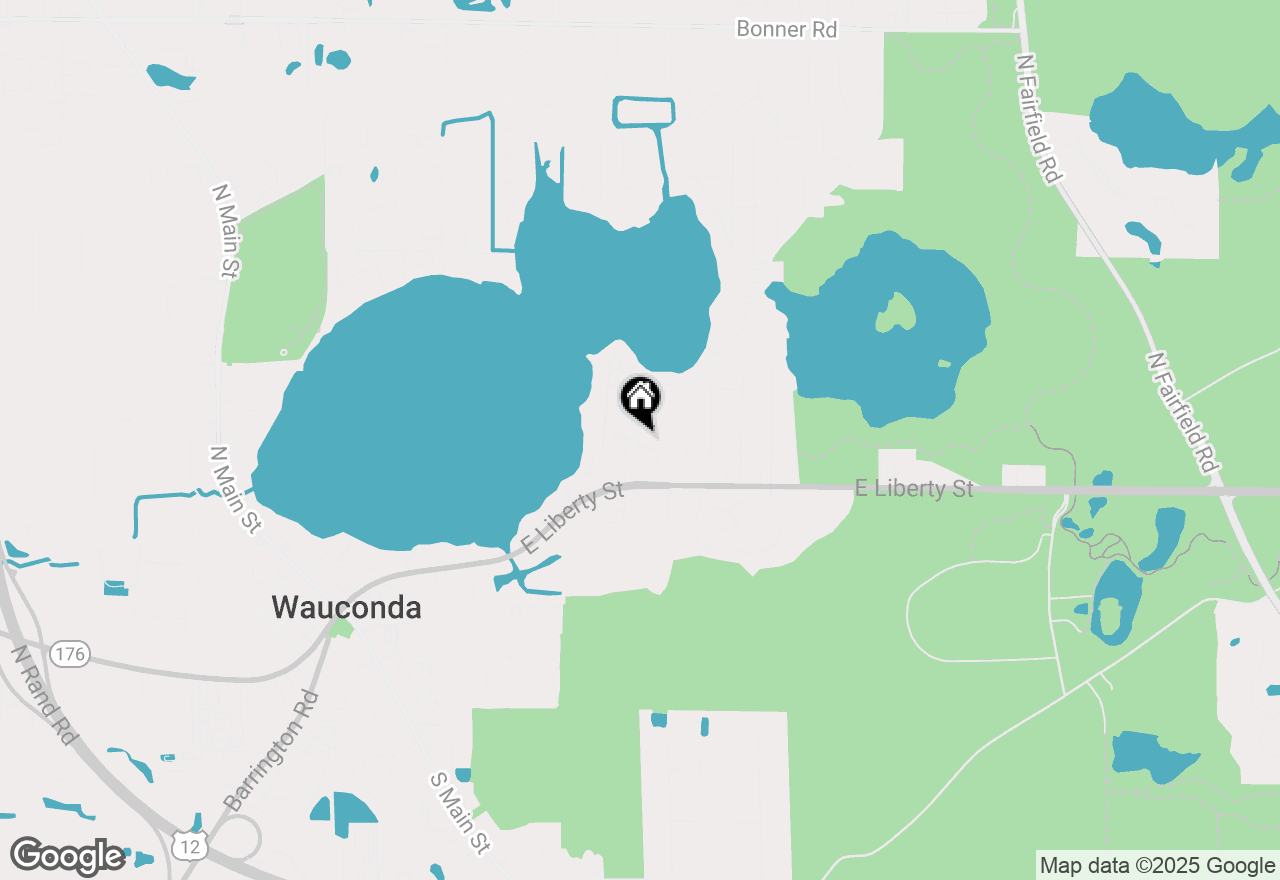 Map of 302 Stillwater Court #302, Wauconda, IL 60084