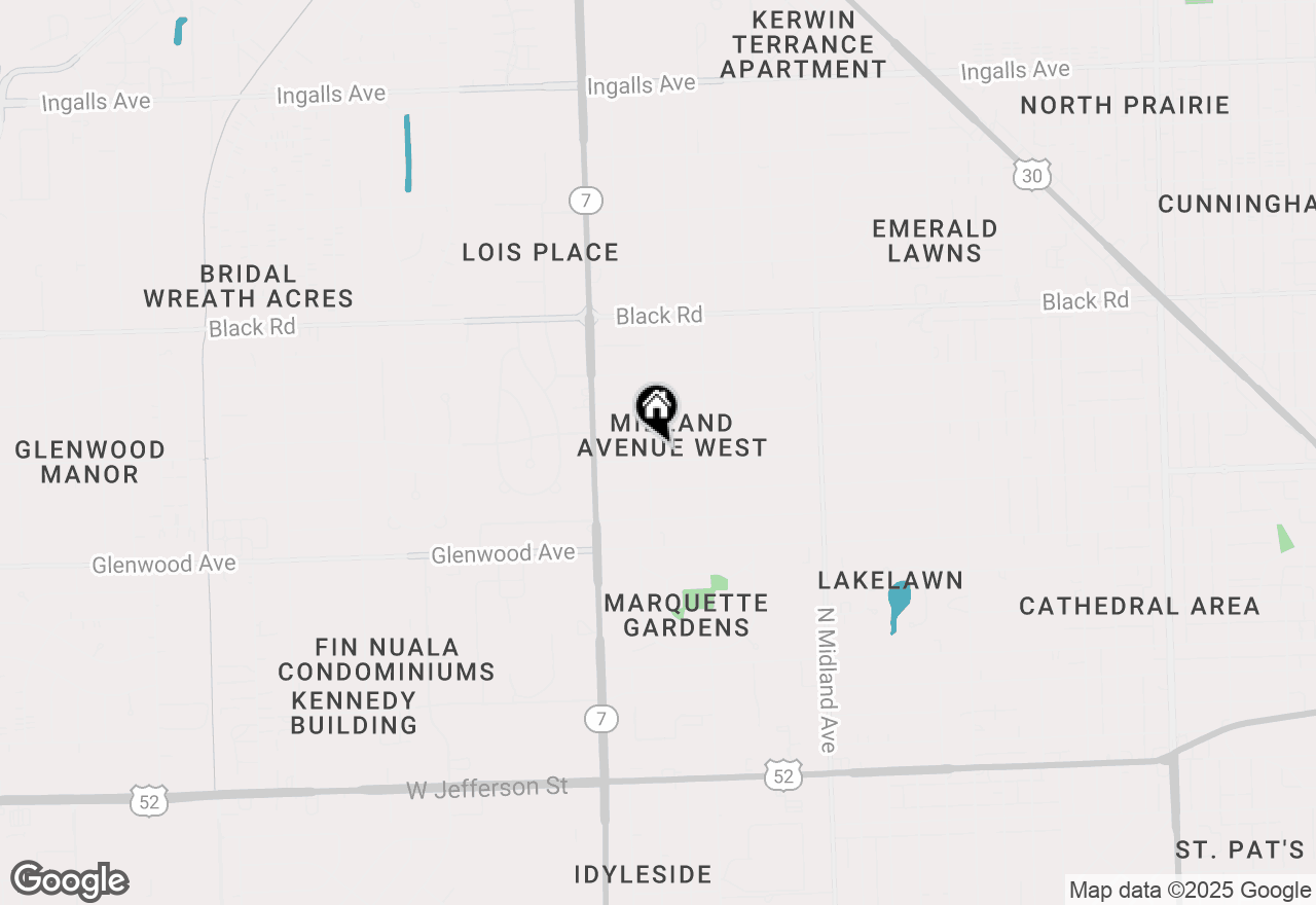 Map of 1621 Mayfield Avenue, Joliet, IL 60435