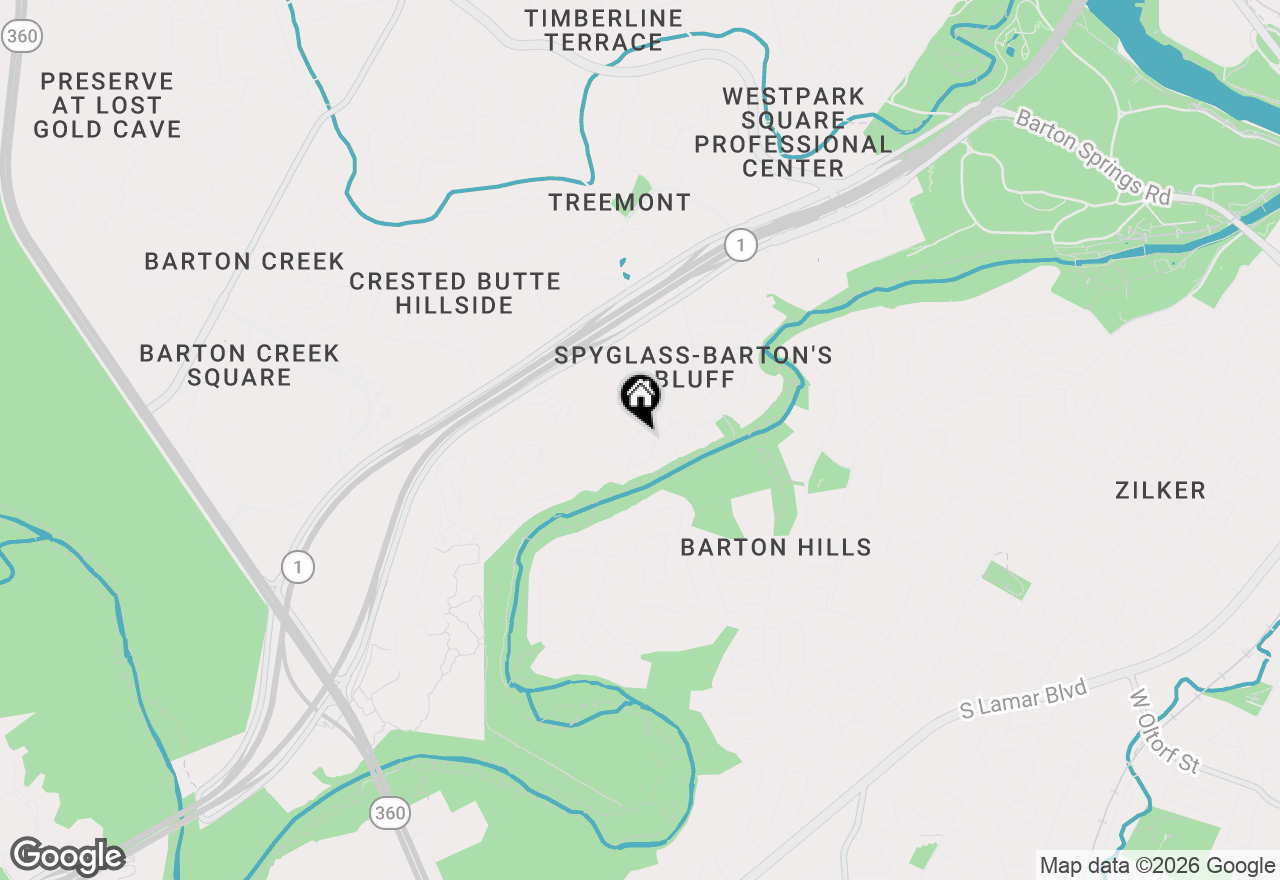 Map of 1741 Spyglass Dr #1-223, Austin, TX 78746