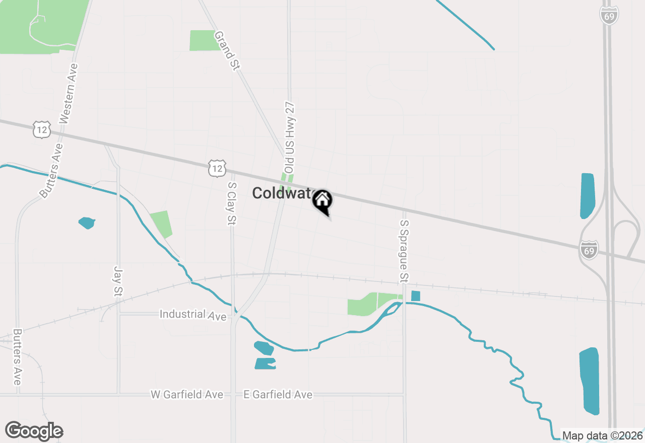 Map of 59 S Jefferson Street, Coldwater, MI 49036
