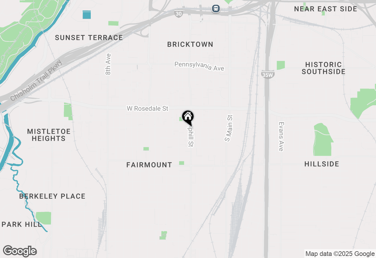 Map of 709 W Magnolia Avenue #213, Fort Worth, TX 76104