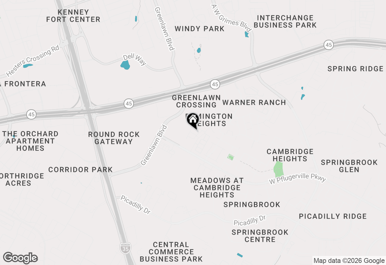 Map of 2310 Castillo Dr #71, Round Rock, TX 78664