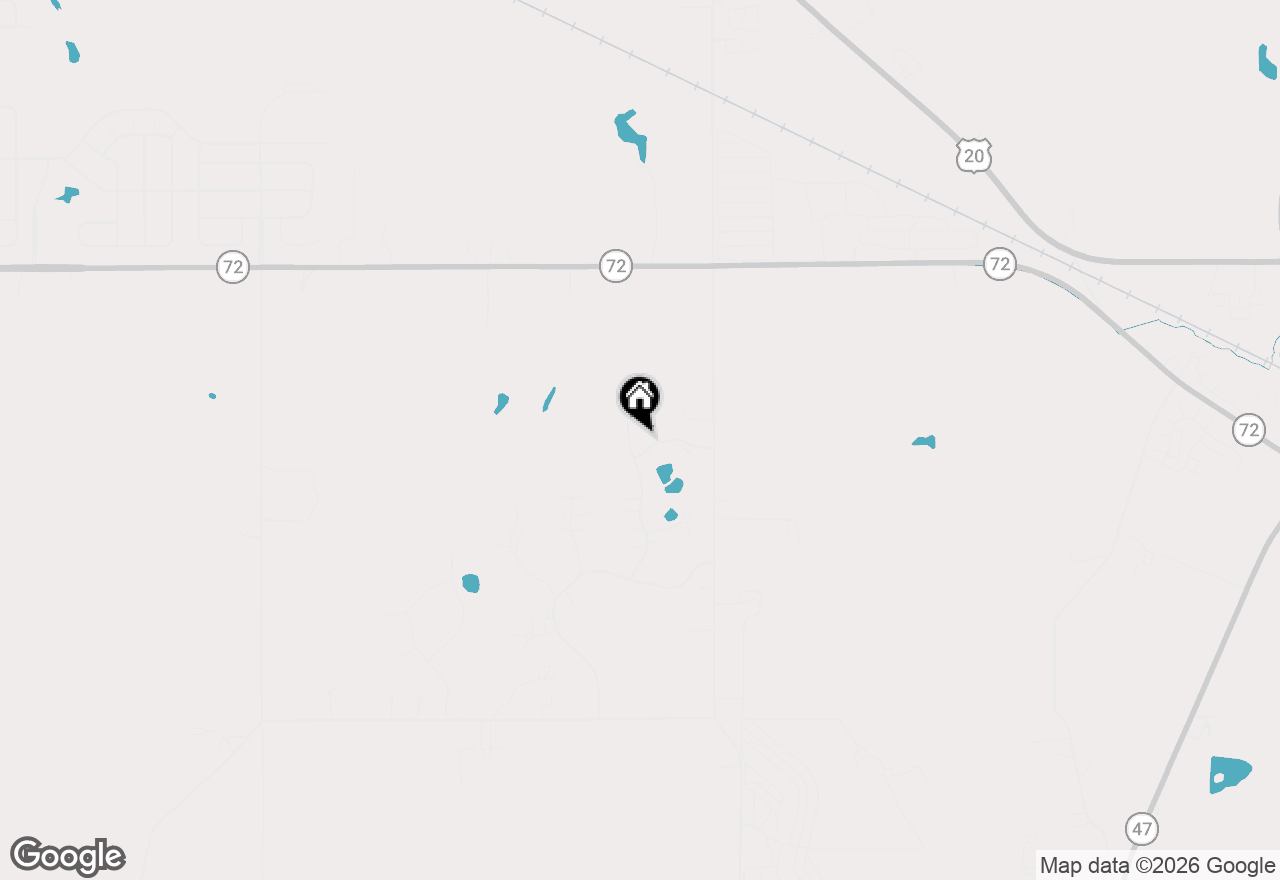 Map of 44W664 Oakshire Lane, Hampshire, IL 60140