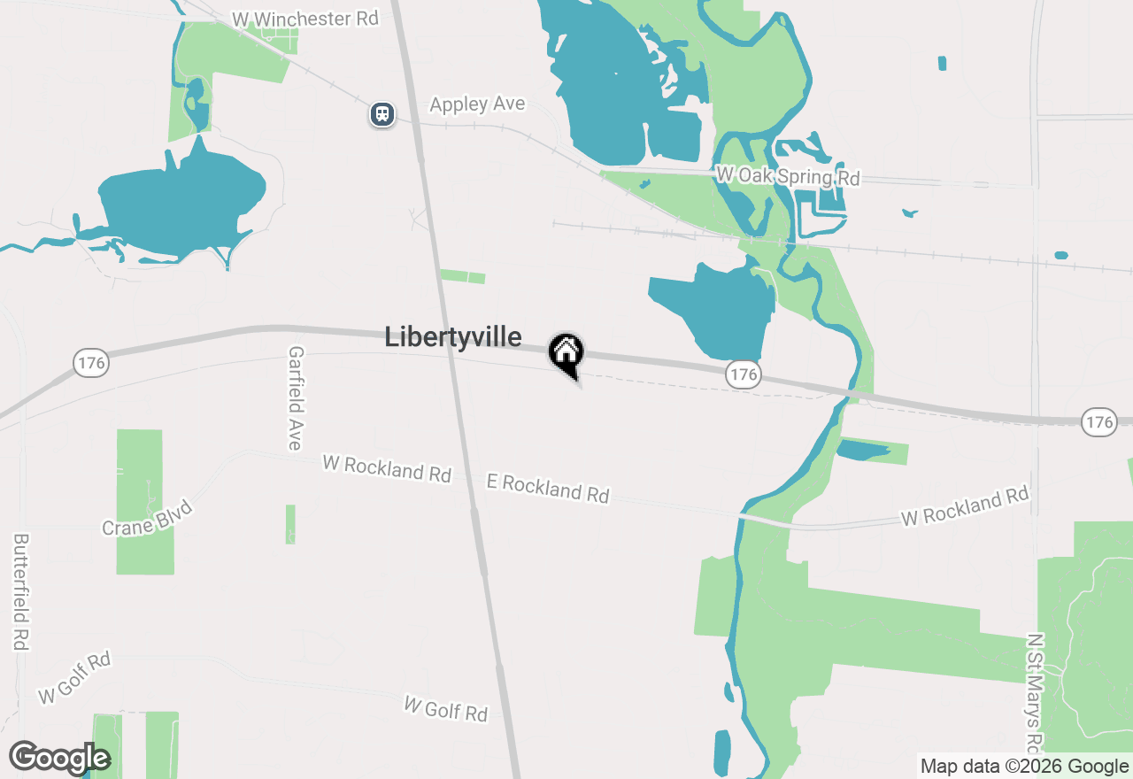 Map of 0 E Sunnyside Avenue, Libertyville, IL 60048