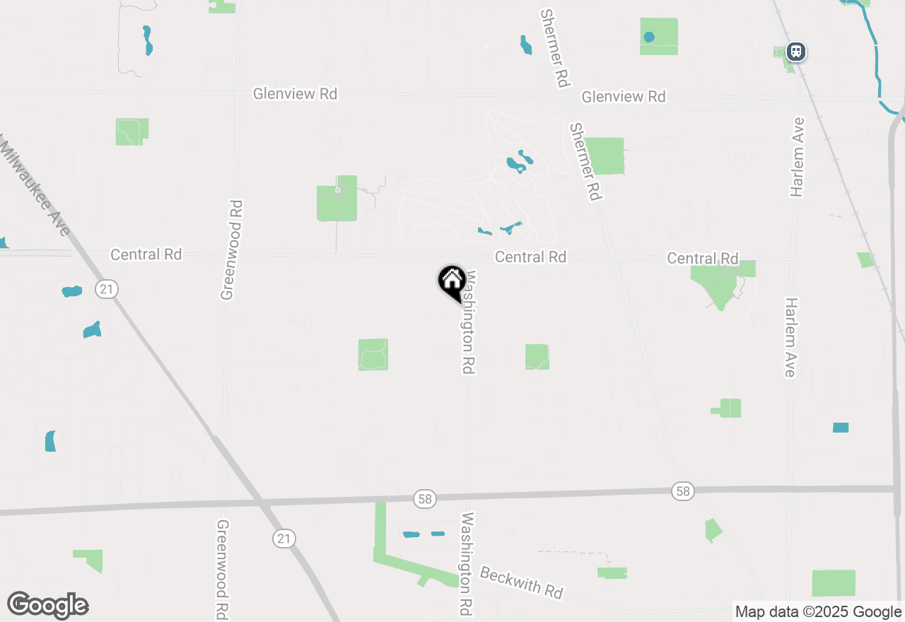 Map of 2731 Virginia Lane, Glenview, IL 60025