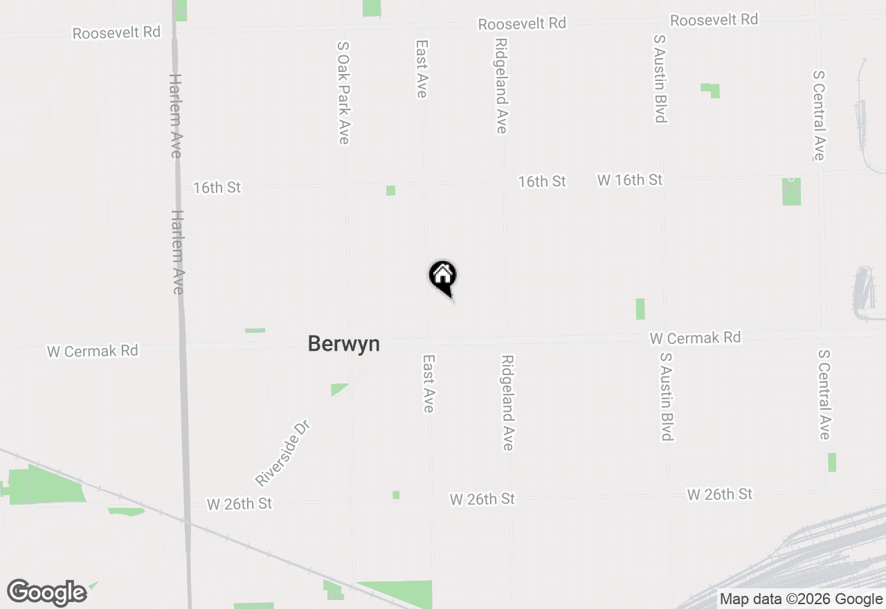 Map of 2100 Scoville Avenue, Berwyn, IL 60402