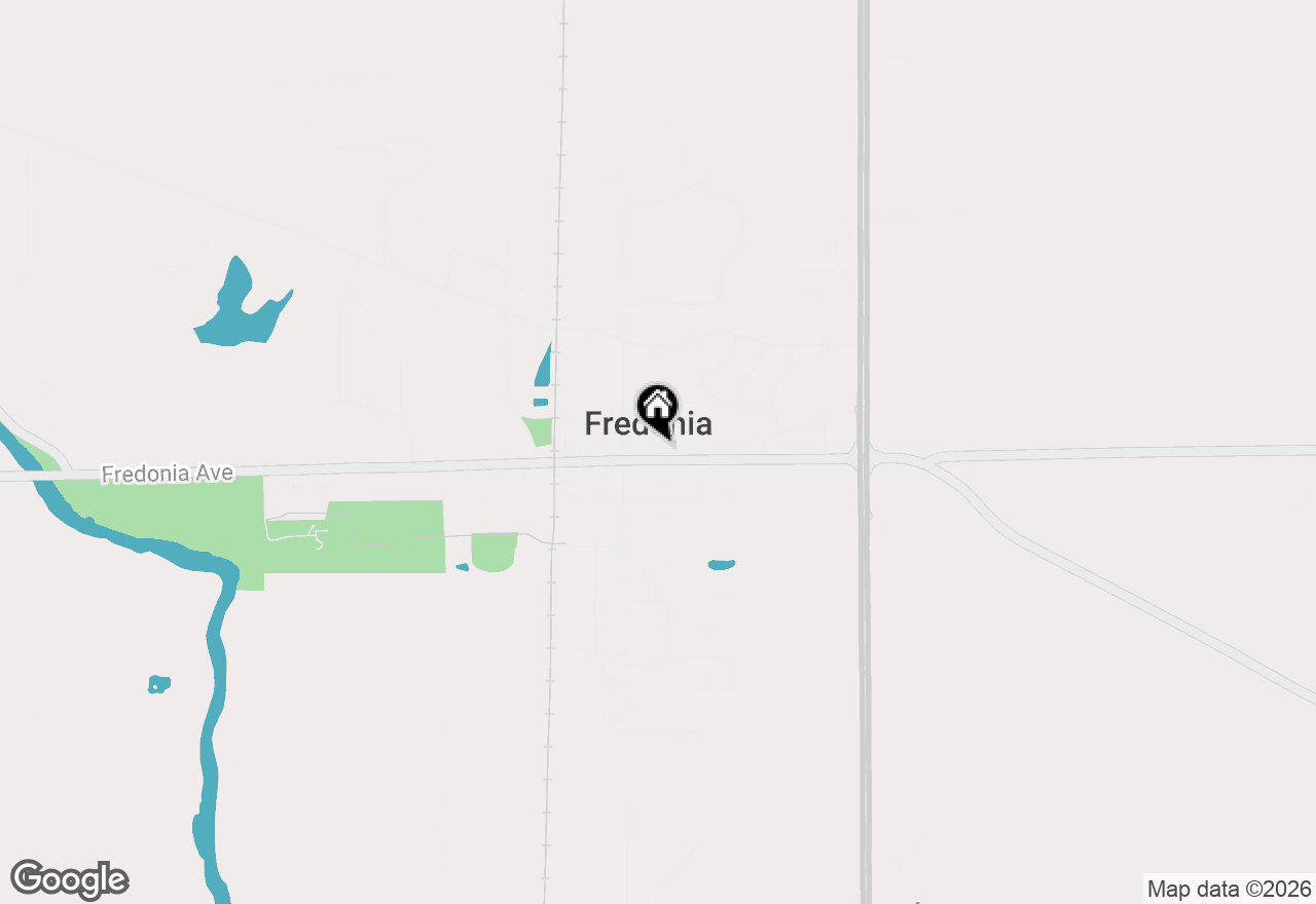 Map of 304 Fredonia Ave, Fredonia, WI 53021