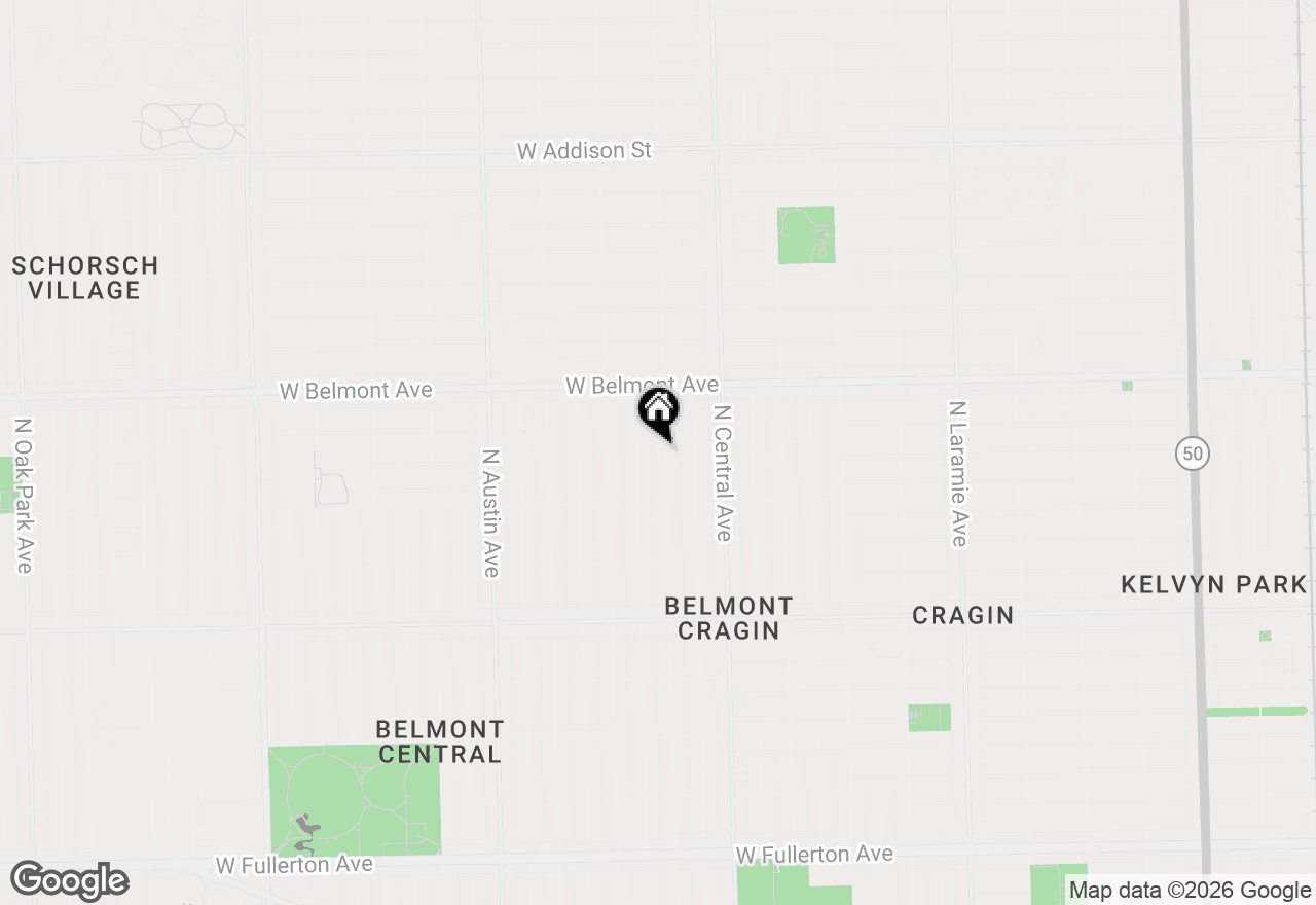 Map of 3052 N Major Avenue, Chicago, IL 60634