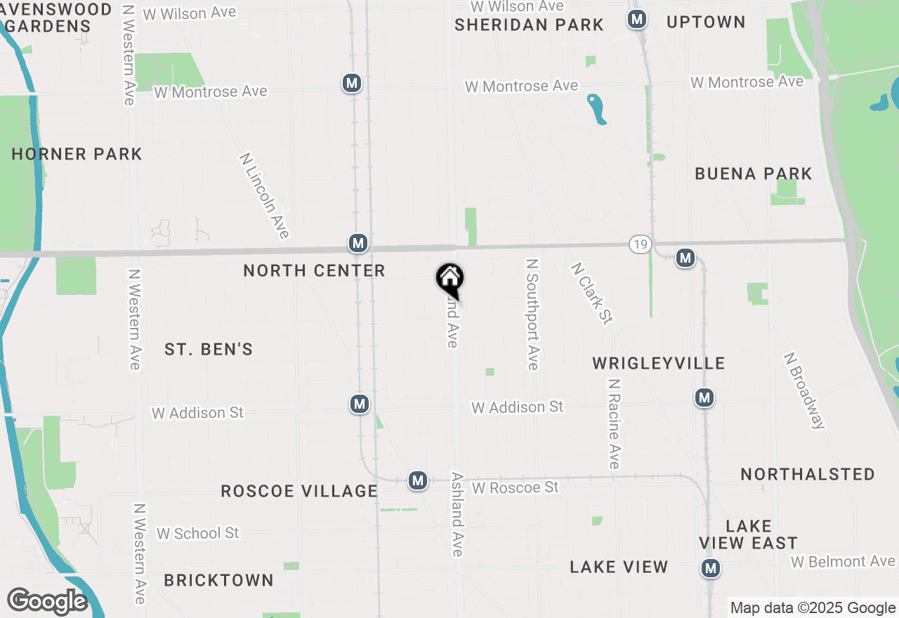 Map of 3826 N Ashland Avenue, Chicago, IL 60613