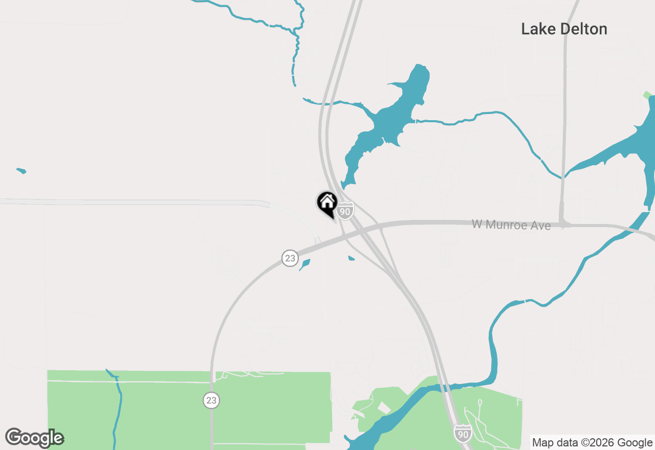 Map of 48 Gravy Lane, Wisconsin Dells, WI 53965