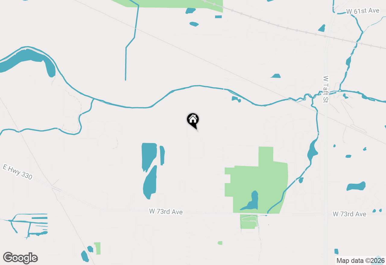 Map of 3738 W 68th Avenue, Merrillville, IN 46410