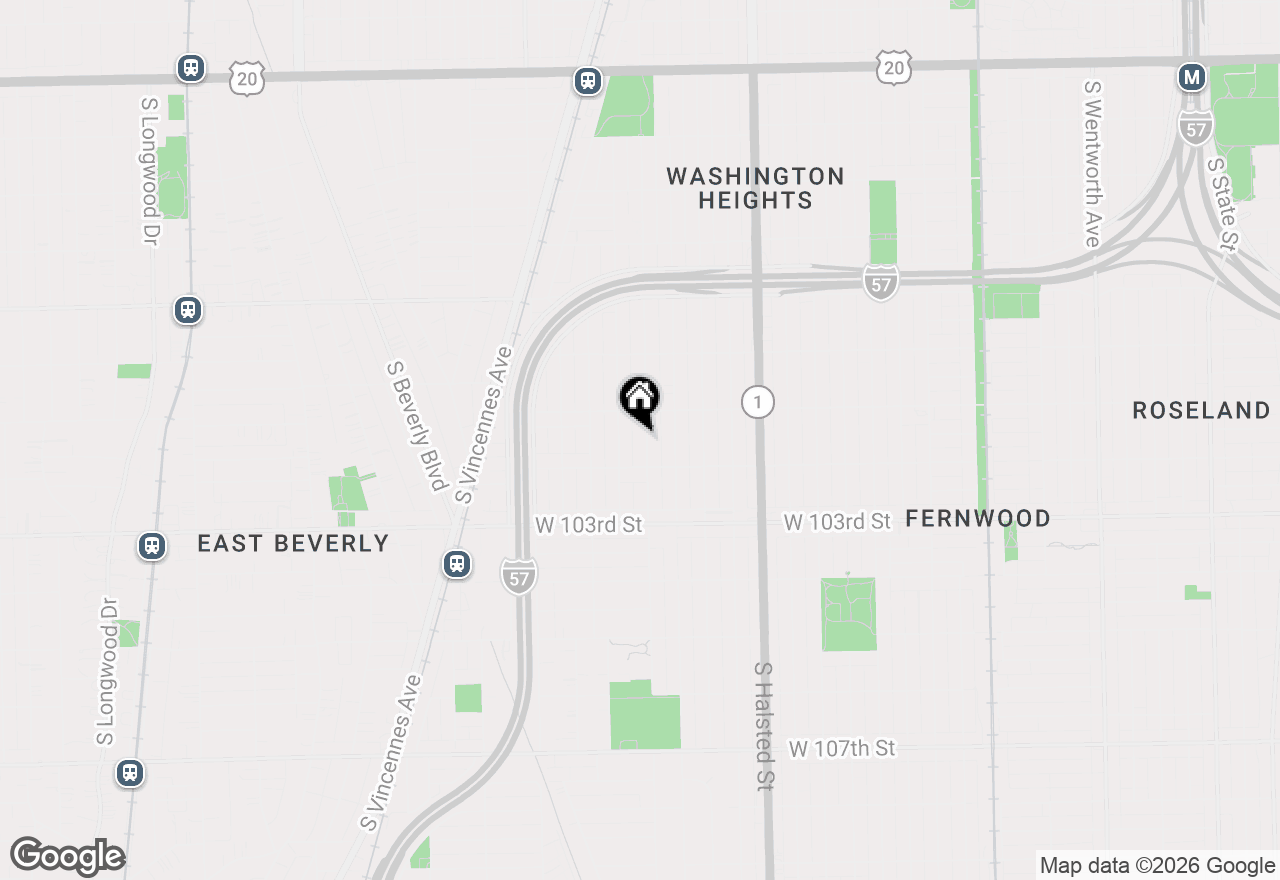 Map of 10130 S Morgan Street, Chicago, IL 60643