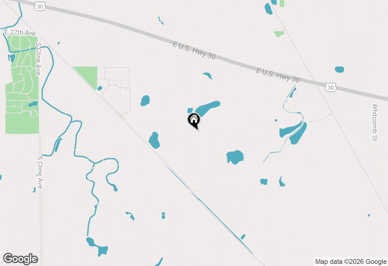 Map of 2952 Freedom Circle, Crown Point, IN 46307