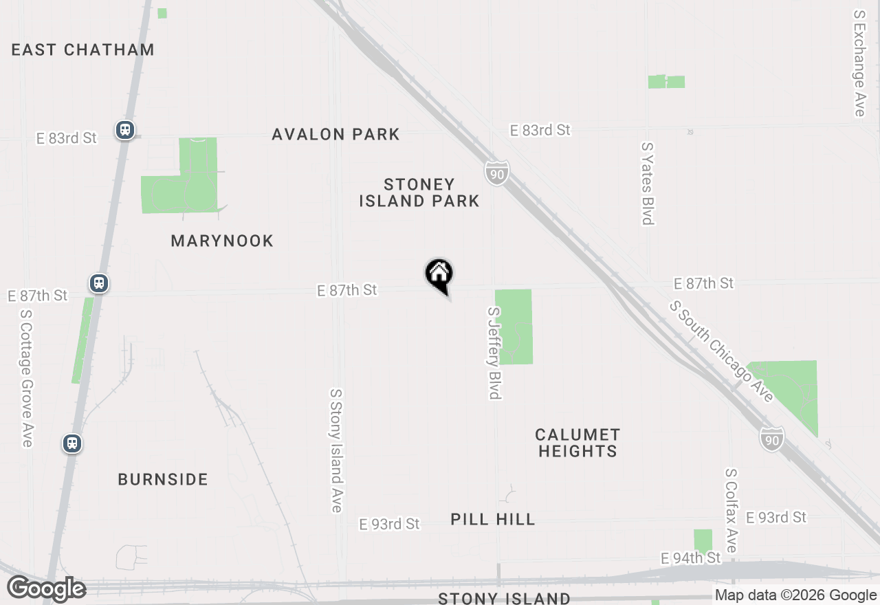 Map of 8721 S Constance Avenue, Chicago, IL 60617
