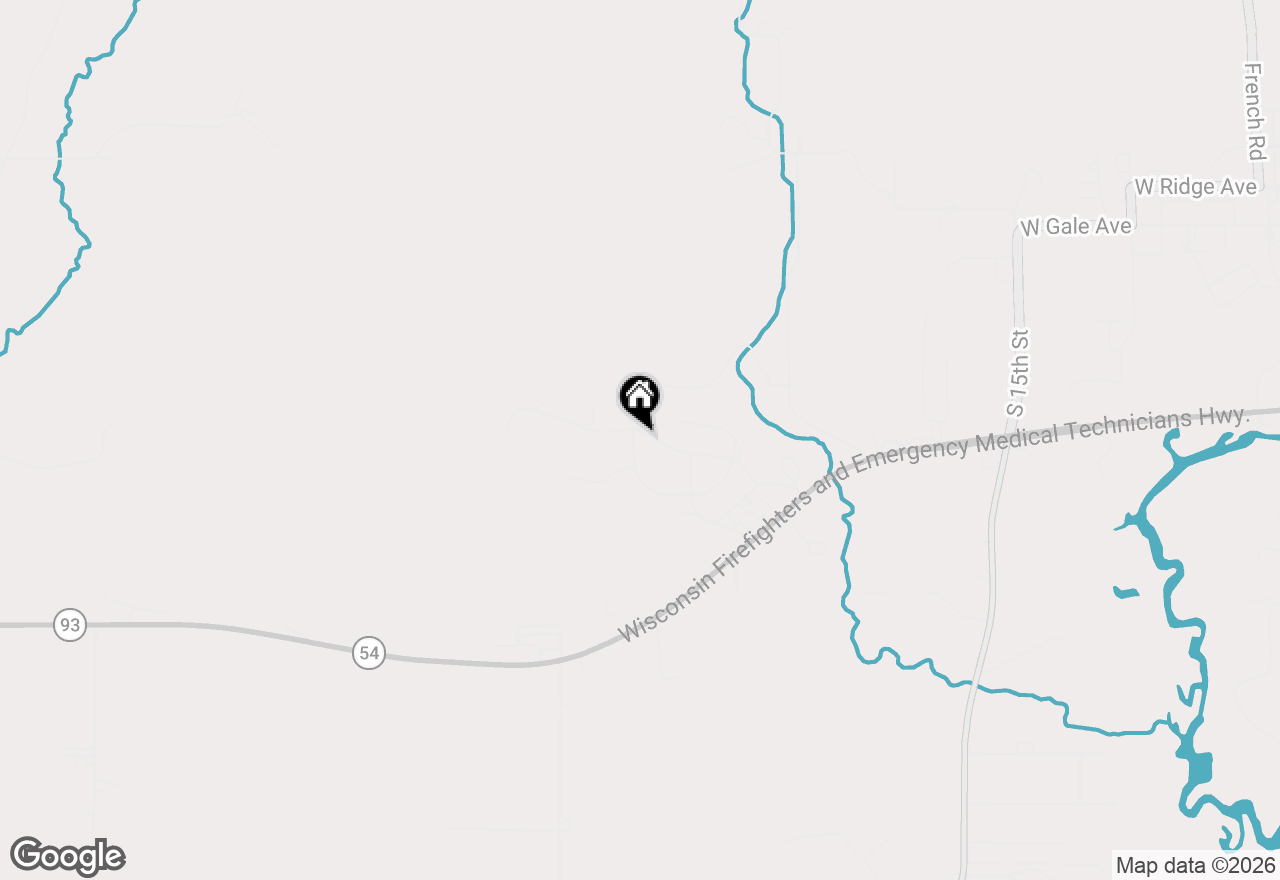 Map of 21594 Somerset Down Ln, Galesville, WI 54630