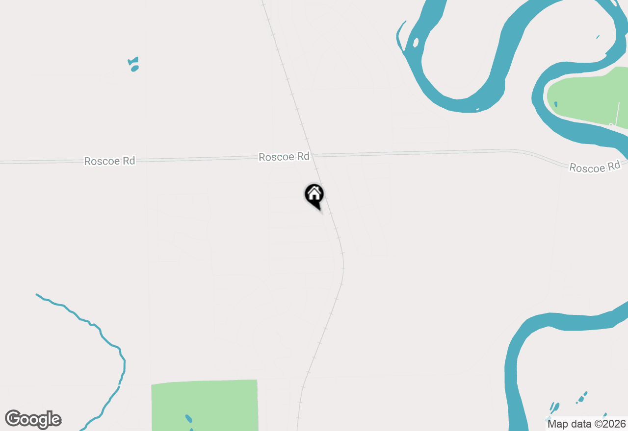 Map of 638 Merrion Road, Roscoe, IL 61073