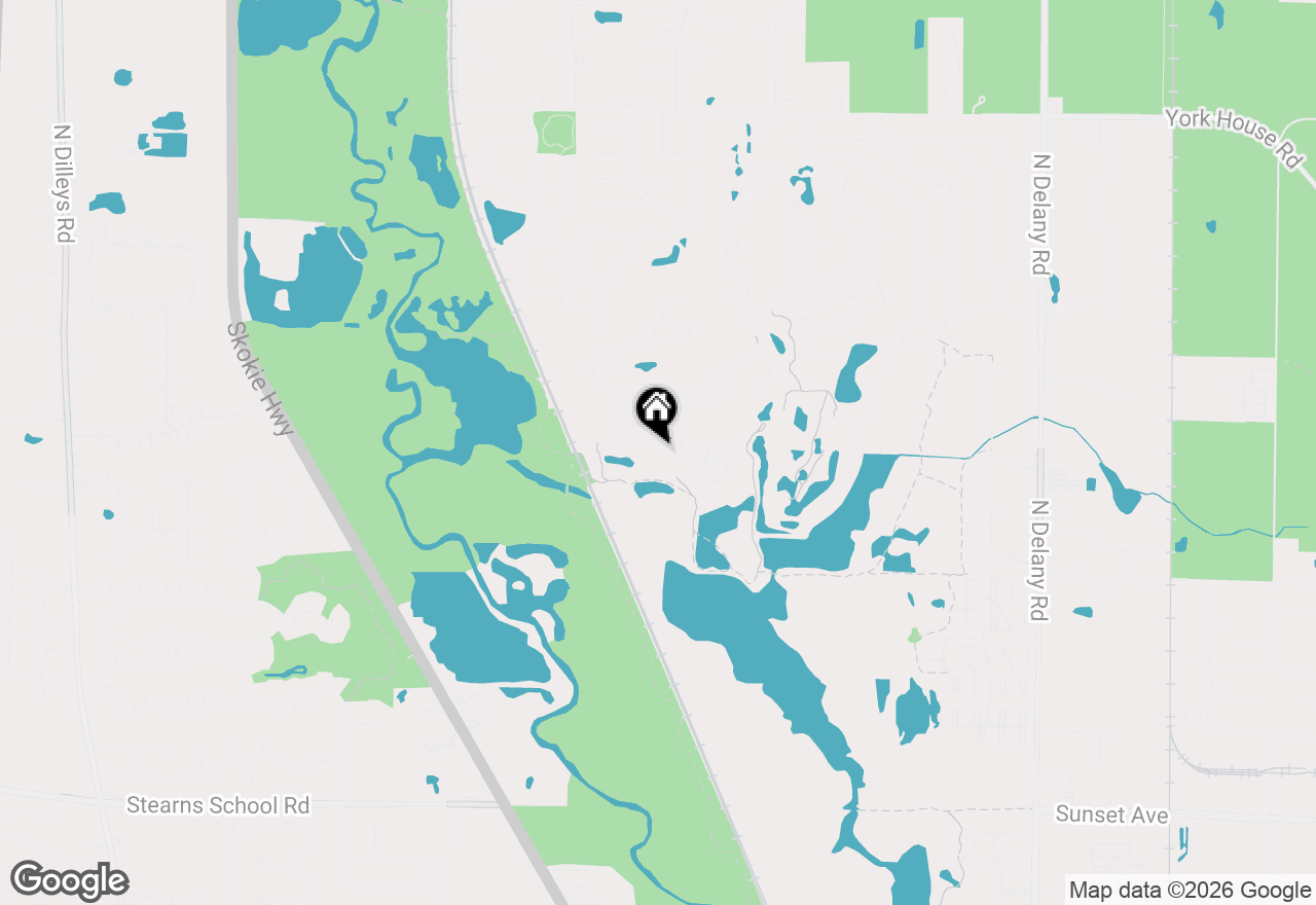 Map of 2778 N Augusta Drive, Wadsworth, IL 60083