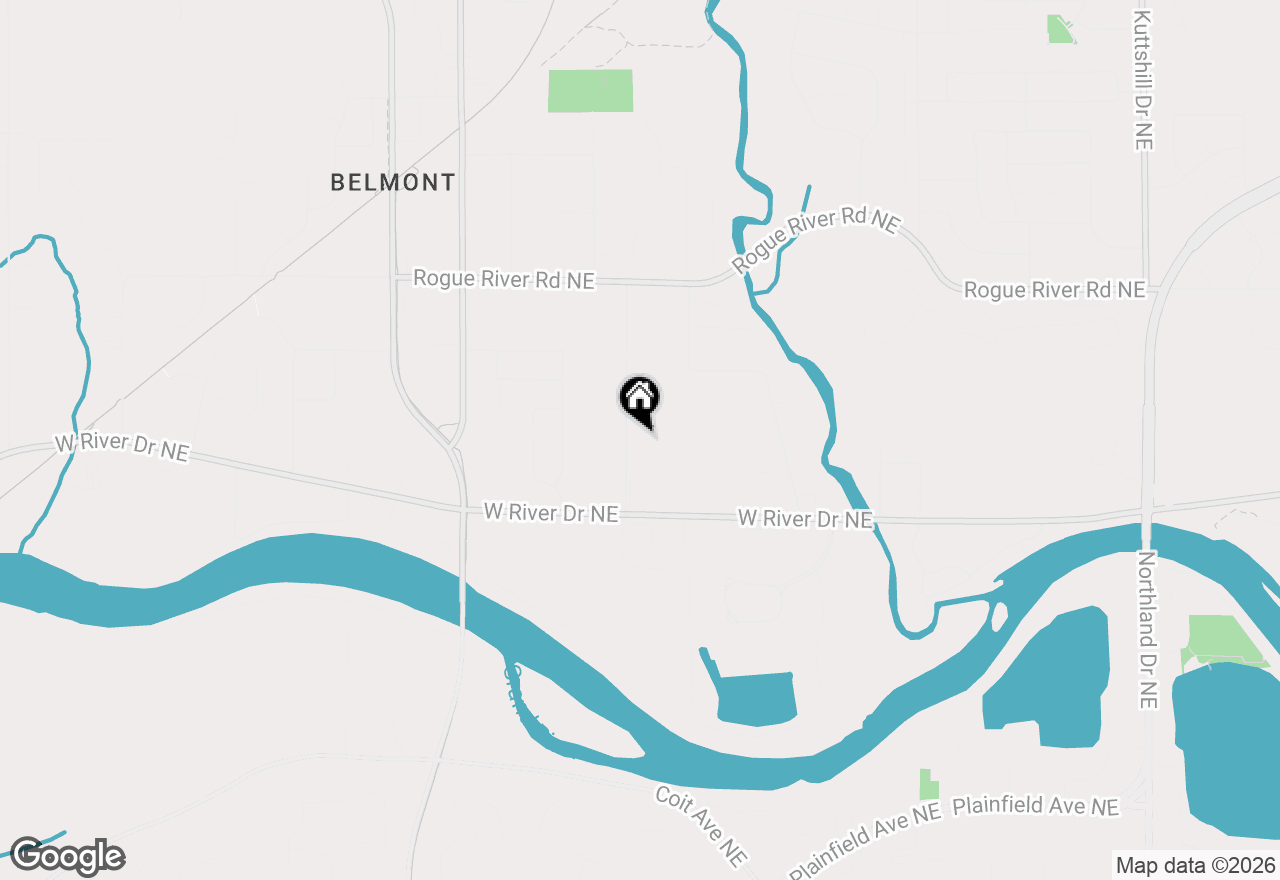 Map of 5728 Ethelwin Avenue Ne, Belmont, MI 49306