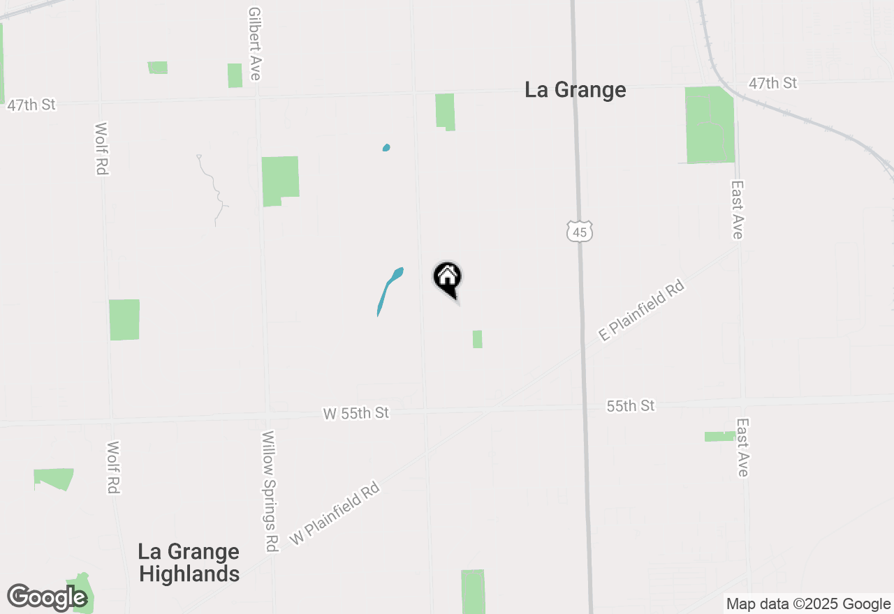 Map of 1017 S Stone Avenue, La Grange, IL 60525
