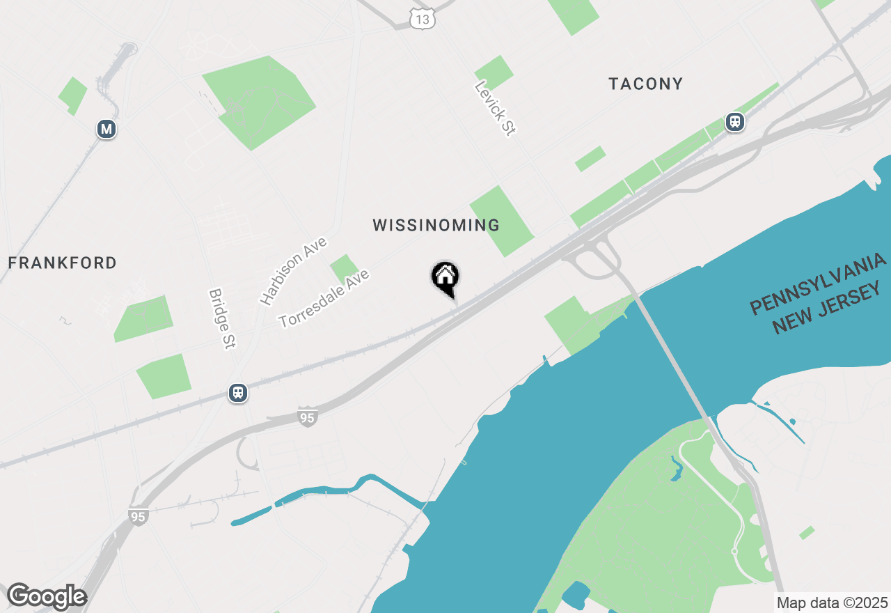 Map of 5929 Keystone Street, Philadelphia, PA 19135