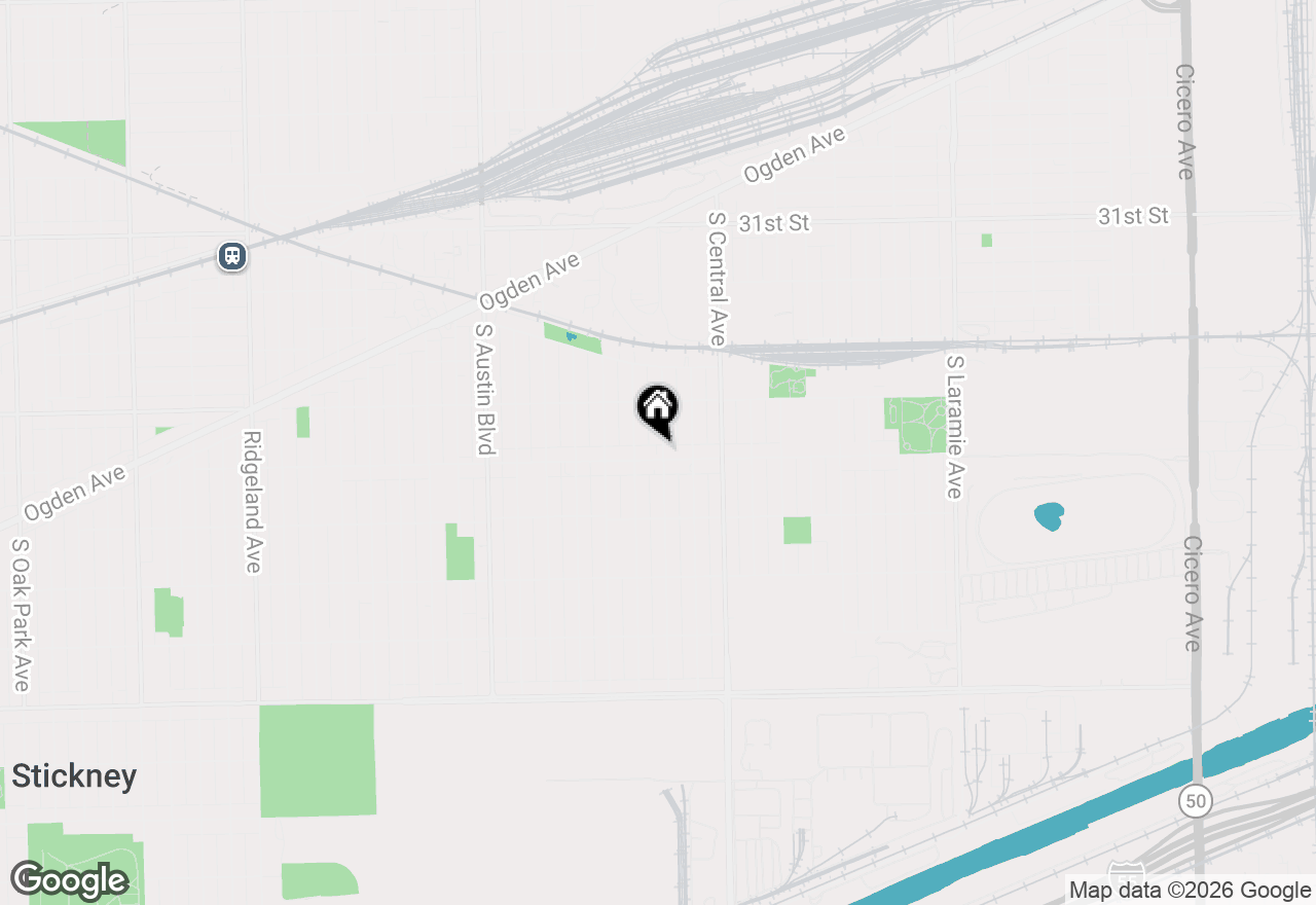 Map of 5700 W 35th Street #05S, Cicero, IL 60804