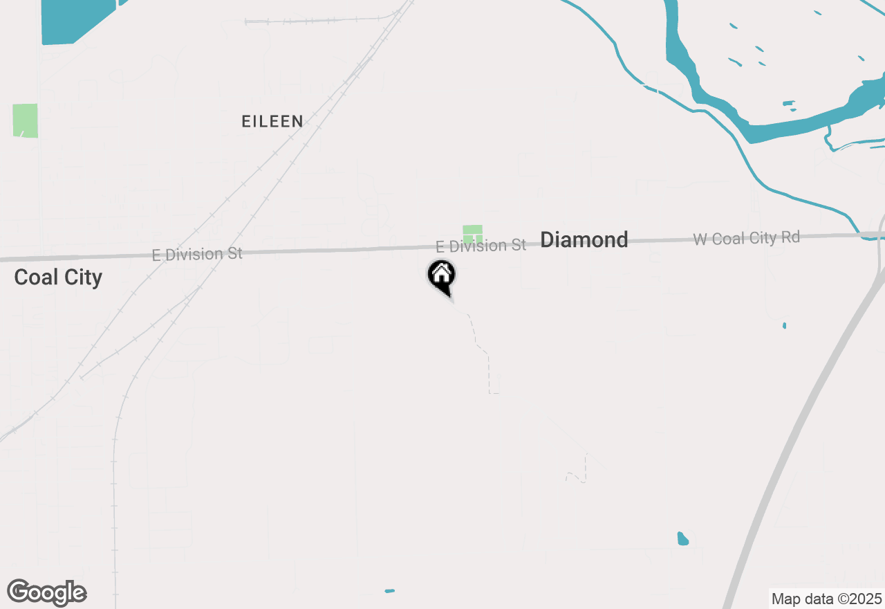 Map of 205 S Mcginty Street, Diamond, IL 60416