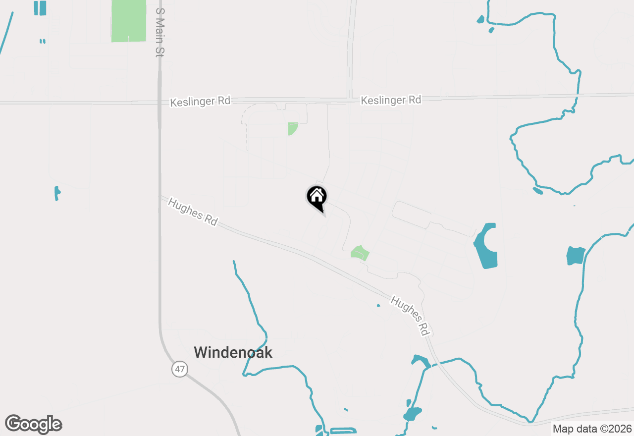 Map of 1413 Seaton Street, Elburn, IL 60119