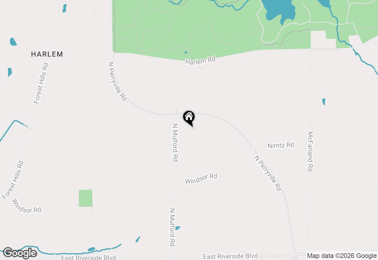 Map of 6038 Nimtz Road, Loves Park, IL 61111