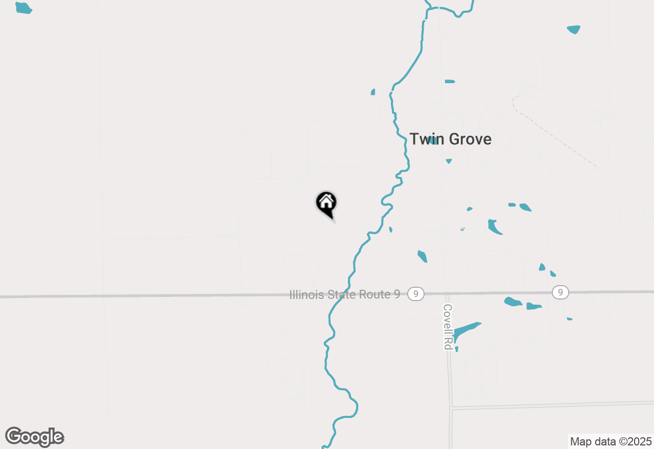 Map of 8524 Carriage Hills Road, Bloomington, IL 61705